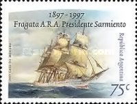 [The 100th Anniversary of the Launch of "Presidente Sarmiento", Cadet Ship, type CBV]