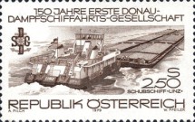 [The 150th Anniversary of the First Danube Steam Shipping Company, type AQX]
