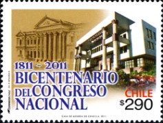 [Architecture - View of the Old and New Congress, type CDX]