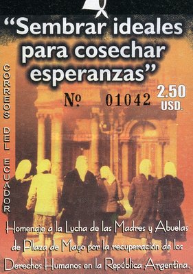 [Clash of the Mother and Grandmother at Plaza de Mayo, Buenos Aires, for Human Rights, type ]