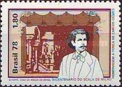 [The 200th Anniversary of the La Scala Opera House, Milan, and Carlos Gomes Commemoration, type BIX]