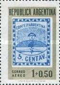 [Airmail - The 100th Anniversary of the Argentine Confederation Stamps and Philatelic Exhibition, Buenos Aires, type PE]