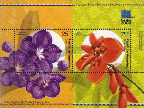 [International Stamp Exhibition BANGKOK 2000 - Plants, type ]