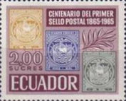 [The 100th Anniversary of Stamps of Ecuador, type APX]