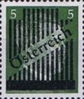 [Adolf Hitler, 1889-1945 - German Empire Postage Stamp Overprinted, type IX]