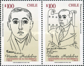 [The 100th Anniversary of the Birth of Vicente Huidobro, 1893-1948, type AWH]