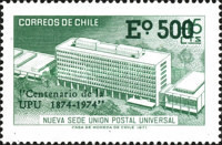 [The 100th Anniversary of UPU - Unissued Stamp Surcharged, type UK]