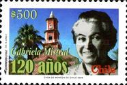[The 120th Anniversary of the Birth of Gabriela Mistral, 1889-1957, type CBM]