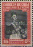 [The 100th Anniversary of the Death of Bernardo O'Higgins, 1778-1842, type EV]