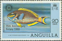 [Number 302 & 308 Overprinted "75th Anniversary Rotary, 1980", type KK1]