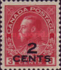[King George V in Uniform - No.101 Surcharged, type AQ1]