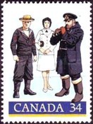 [The 75th Anniversary of Royal Canadian Navy, type AHL]