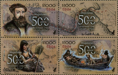 [The 500th Anniversary of the Discovery of the Straits of Magellan, type ]