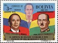 [Airmail Stamps - Visit of President Perez of Venezuela, type TG]