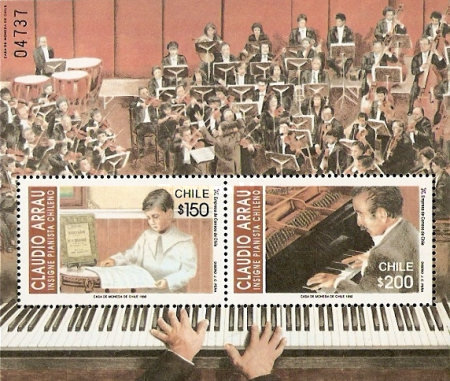 [The 1st Anniversary of the Death of Claudio Arrau, 1903-1991, type ]