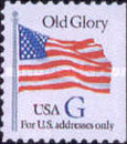 [Flag - Old Glory - "G" Stamps for Domestic use (32 cents), type CJU3]