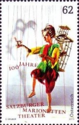 [The 100th Anniversary of the Salzburg Puppet Theatre, type DAX]