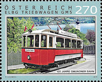 [The 125th Anniversary of the Gmunden Tramway, type DQV]