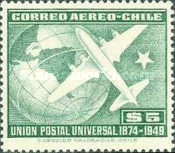 [The 75th Anniversary of UPU, type GS]