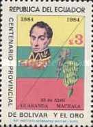 [The 100th Anniversaries of Provinces of Bolivar and El Oro, type BTB]