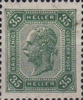 [Emperor Franz Josef I, 1830-1916 - Without Varnish Bars, type U5]