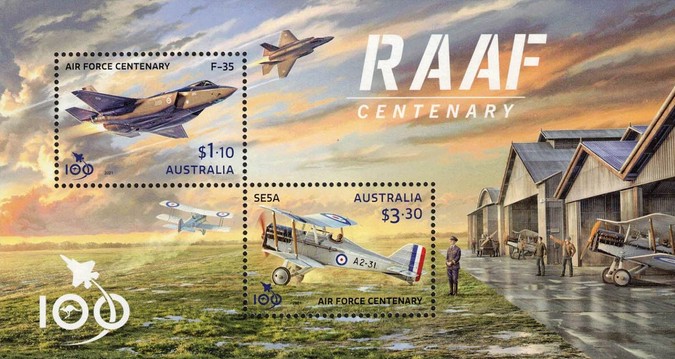 [The 100th Anniversary of the Royal Australian Air Force, type ]