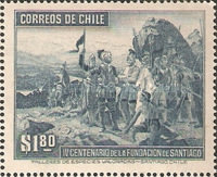 [The 400th Anniversary of Santiago, type DP]