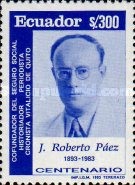 [The 100th Anniversary of the Birth of J. Roberto Paez, type CDY]