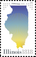 [The 200th Anniversary of Illinois Statehood, type HZZ]