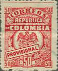 [Numbers and Coat of Arms with Signature Band Inscribed "PROVISIONAL", type HF]