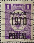 [Revenue Stamps - Overprinted "1970 POSTAL" and Surcharged, type BBZ8]