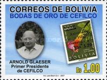 [The 50th Anniversary of the Centro Filatélico Cochabamba, type BHA]
