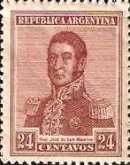 [General José Francisco de San Martín, 1778-1850, type CK2]
