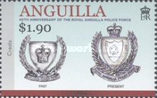 [The 40th Anniversary of the Royal Anguilla Police Force, type AXU]