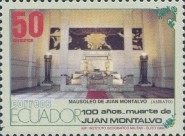 [The 100th Anniversary of the Death of Juan Montalvo, 1832-1889, type CAS]
