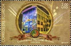 [The 150th Anniversary of the National University of Loja, type DOJ]