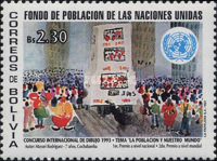 [The 25th Anniversary of the United Nations Fund for Population Activities, type ANZ]