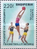 [European Basketball Championships in Napoli, type AHB]