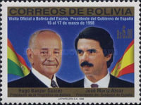 [State Visit of Prime Minister Jose Maria Aznar of Spain, type ATY]