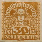[Newspaper Stamps - Thick Greyish Paper, type XBN22]