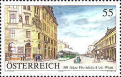 [The 100th Anniversary of the incorporation of Floridsdorf into Vienna, type CBA]