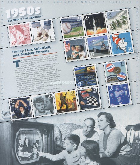 [Celebrate the Century, 1950s - Family Fun, Suburbia, and Nuclear Threats, type ]