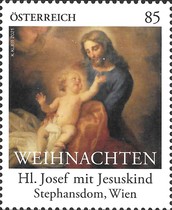 [Christmas - Joseph with Baby Jesus - Vienna, type DWO]