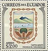 [Airmail - Cantonal Arms of Province of Tungurahua, type AME]