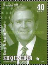 [Visit of George W. Bush, type CQG]