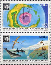 [The 30th Anniversary of Antarctica Treaty, type ATL]