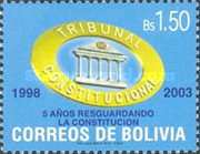 [The 5th Anniversary of the Sucre Constitutional Court, type BCF]