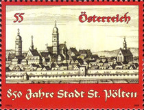 [The 850th anniversary of the founding of St. Pölten, type CRQ]