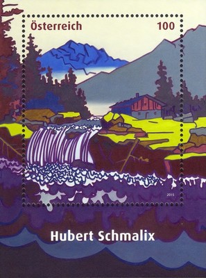 [Modern Art in Austria - After the Rain by Hubert Schmalix, type ]