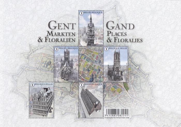 [Ghent - Architecture and Flower Markets, type ]